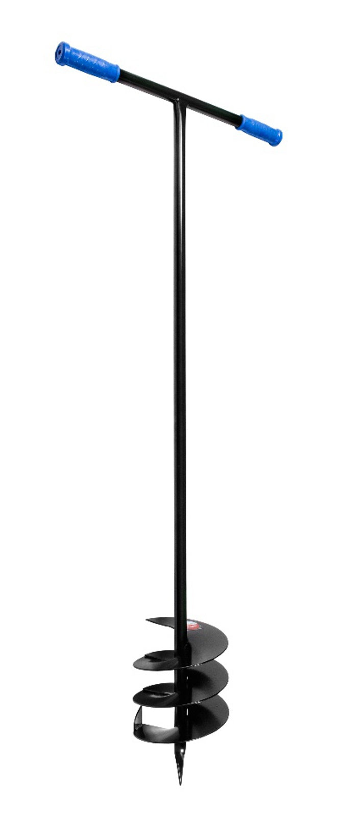 Hand-held soil drill bit for ground drilling 140 mm