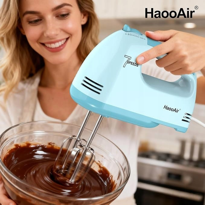Hand mixer, 7-stage Haooair KD134 Blue Manufacturer code KD134
