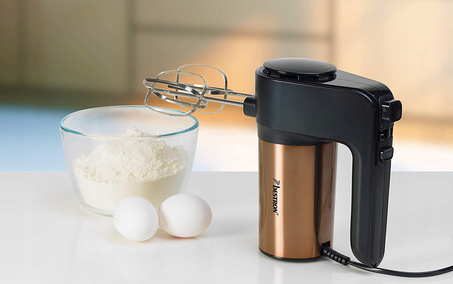 Hand mixer Bestron AHM1000CO 400 W black Brand Bestron