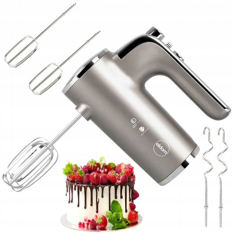 Hand mixer Eldom R110 WHIPPING MALAXER 400W silver/grey