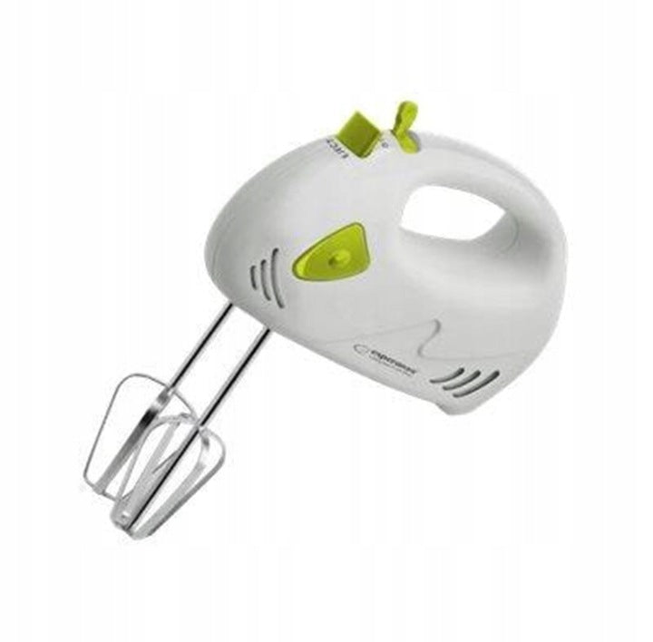 Hand mixer Esperanza Muffin EKM007G (150W; green) Dominant color white