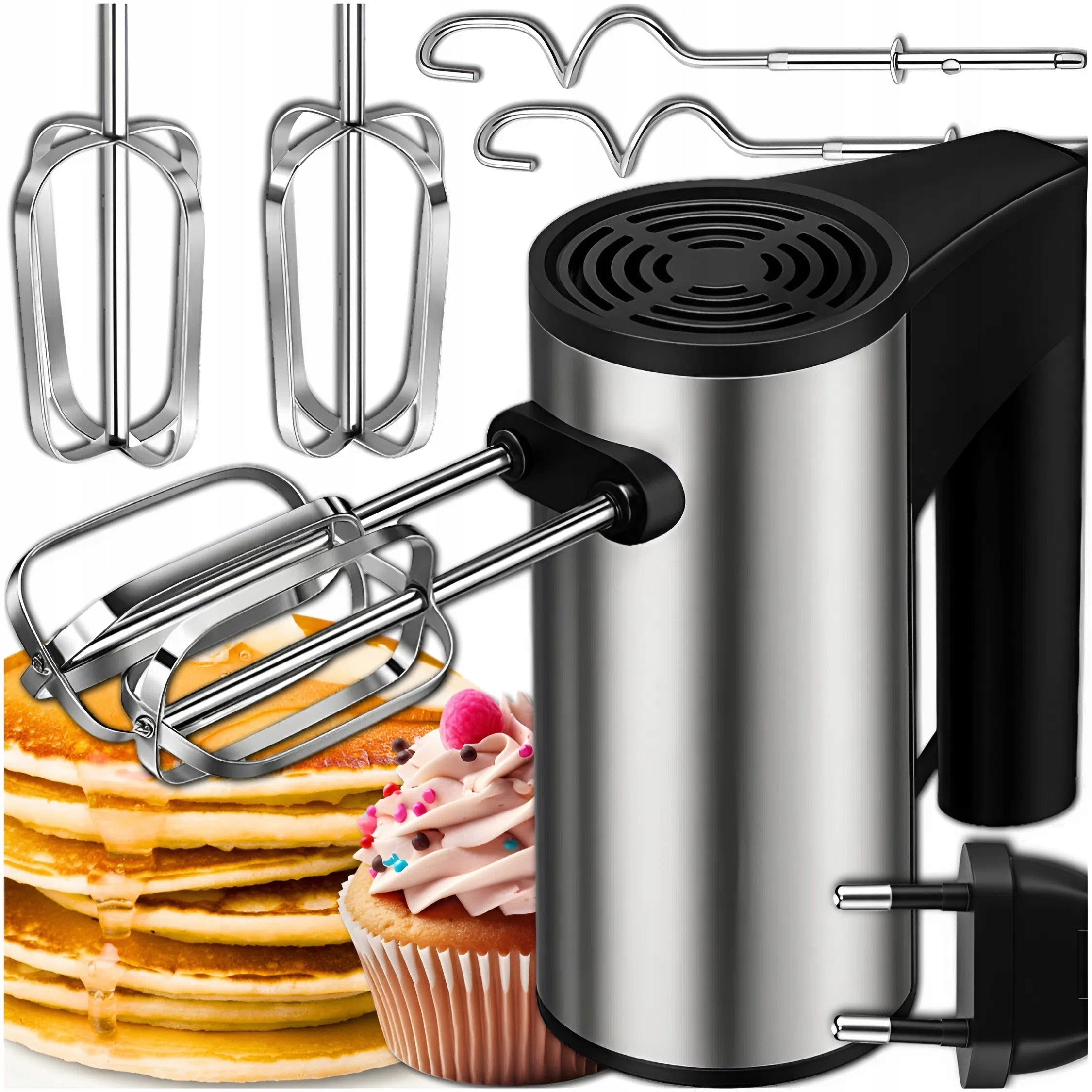 Hand mixer MEMFLOW 450 W 5 speed with turbo mode