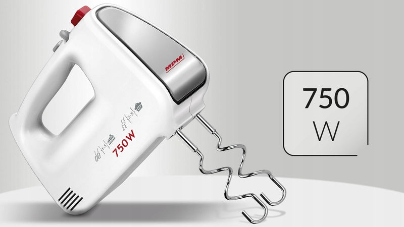 Hand mixer MPM MMR-19B WHITE 750W Manufacturer code MMR-19/C