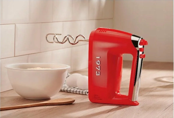 Hand mixer SilverCrest SHM 300 E1 300 W red RETRO Brand SilverCrest