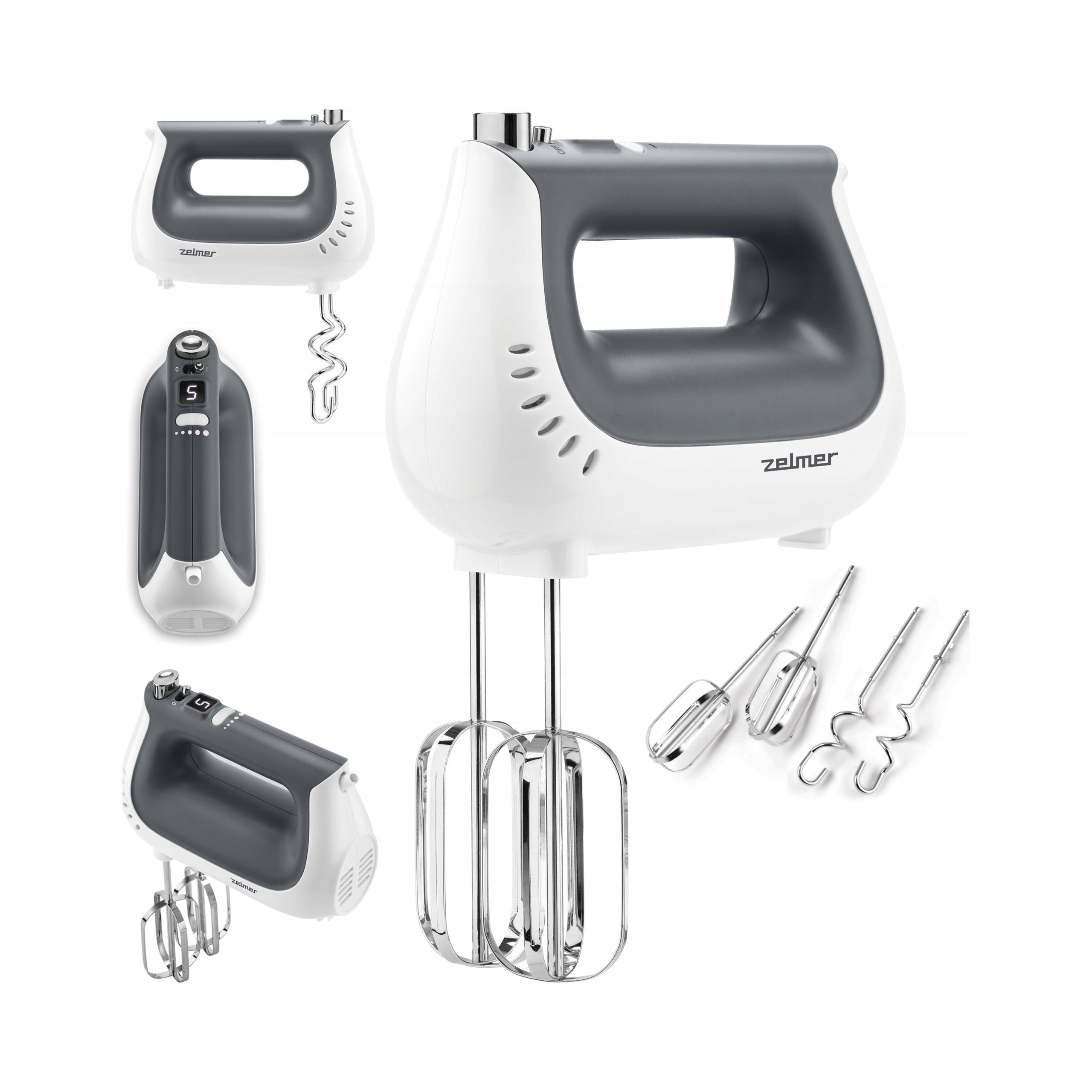 Hand mixer Zelmer ZHM2650 1400W white