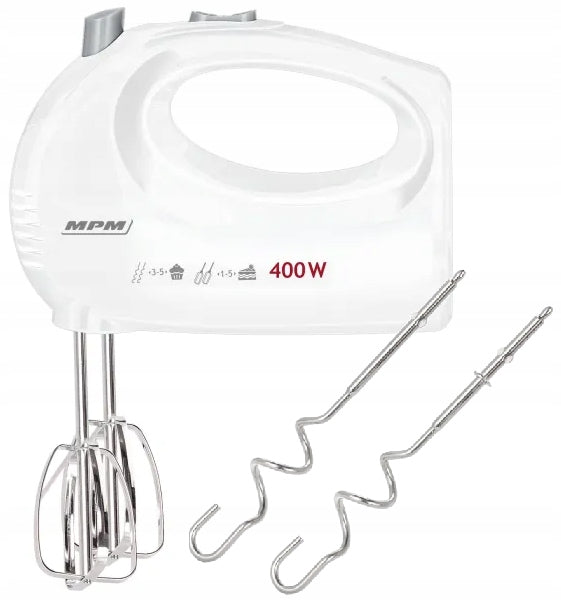 Hand mixer food processor adjustable+ whisk stirrer tips 400W Packaging status original