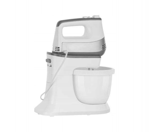 Hand mixer with rotary bowl Teesa TSA3548 500W 5 Gears White Power rating 500 W