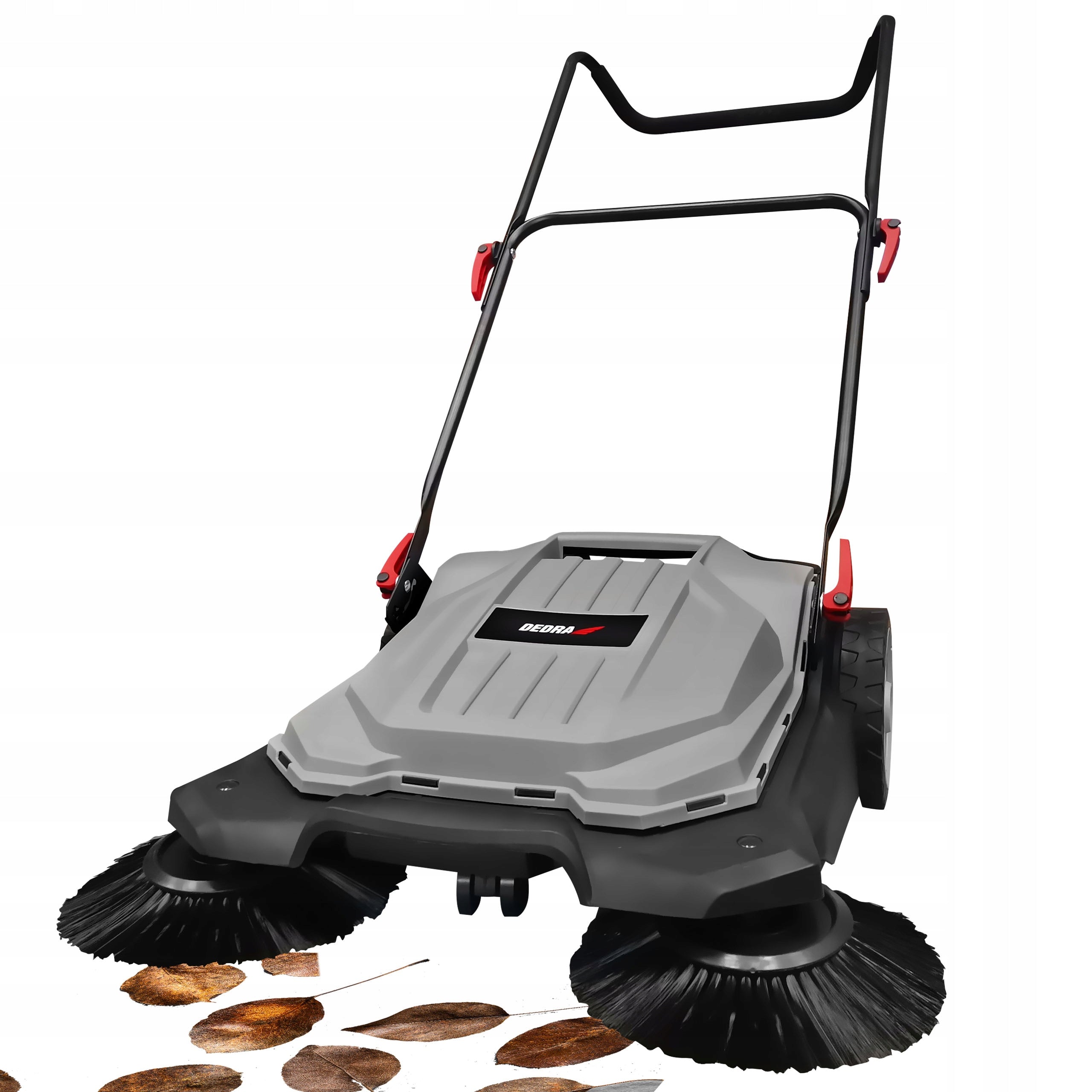 Hand sweeper DEDRA DED8802 for sand leaves dust gravel garbage 65 cm