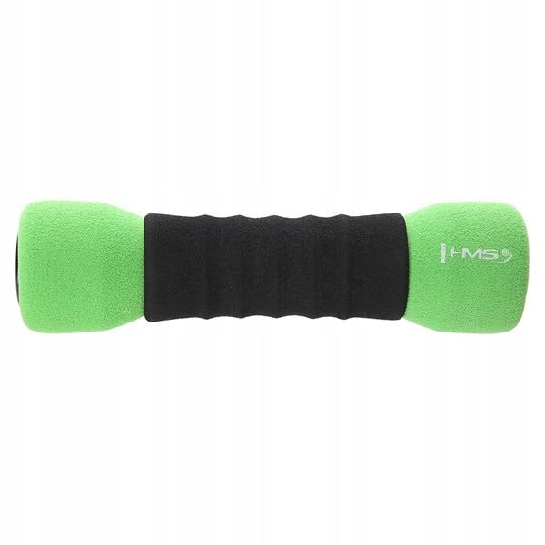 Hand weights foam dumbbells for fitness exercises Set of 2x1,5kg HMS Manufacturer code 17-47-213