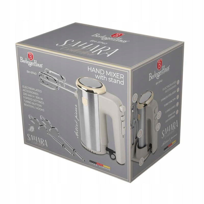 Hand whisk with stand Collection Sahara Brand Berlinger Haus