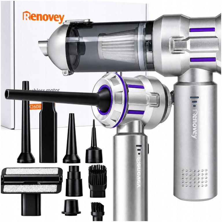 Handheld Cordless Car Vacuum Cleaner Wireless 3in1 with Blower