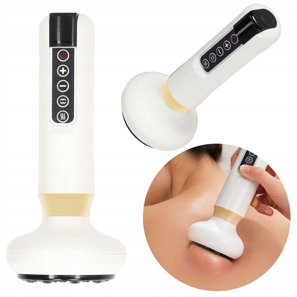 Handheld Massager Electric Bubble Chinese USB 12 Levels White