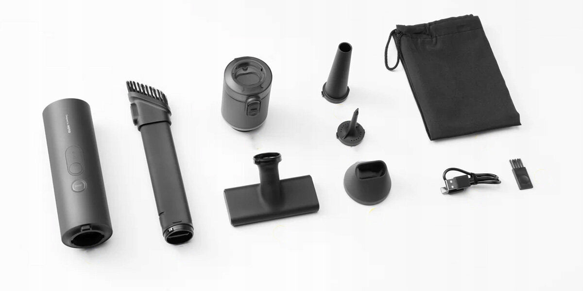 Handheld Vacuum Cleaner HOTO QWCXA005 135W Black Wet mode no