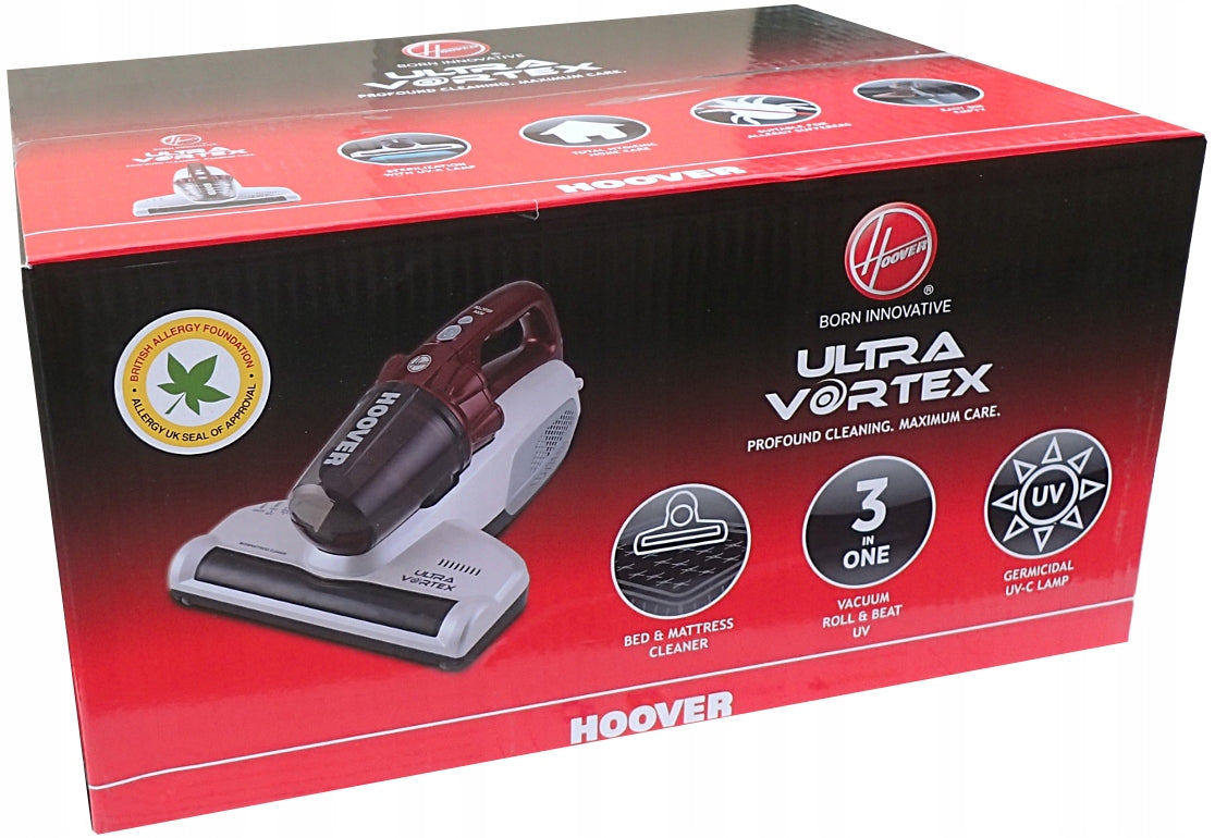 Handheld Vacuum Cleaner for Allergy Mattresses Hoover MBC500UV Ultra Vortex