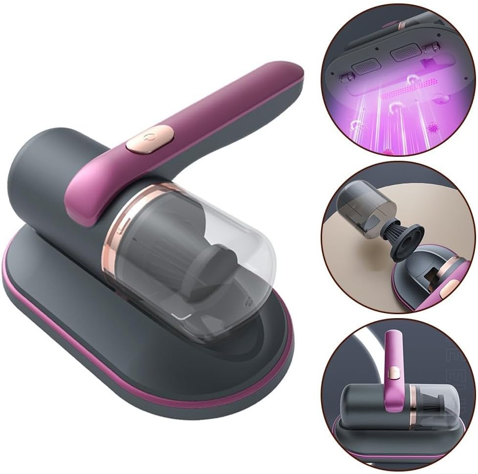 Handheld Vacuum Cleaner for Mattresses and Pillows 10000Pa Mites Removal Manufacturer no brand