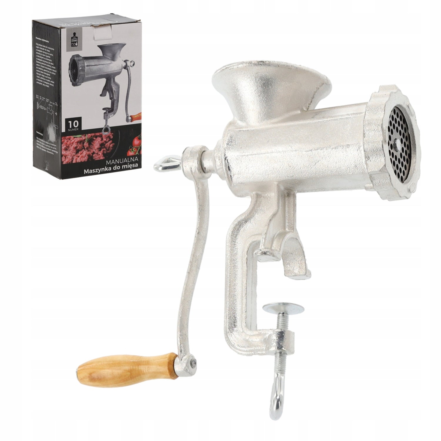Handheld meat grinder Robust and reliable ideal for grinding meat Packaging status original