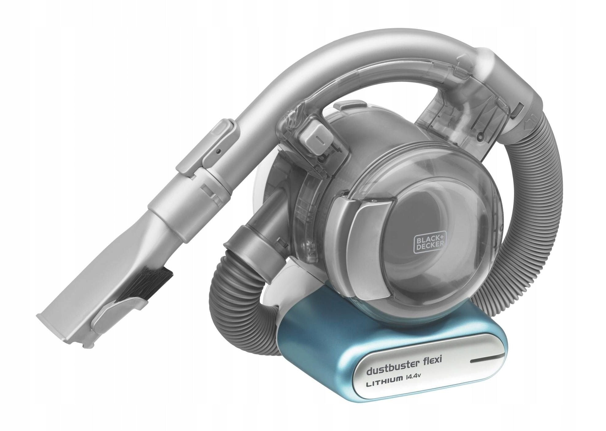 Handheld vacuum cleaner Black+Decker Flexi silver/grey