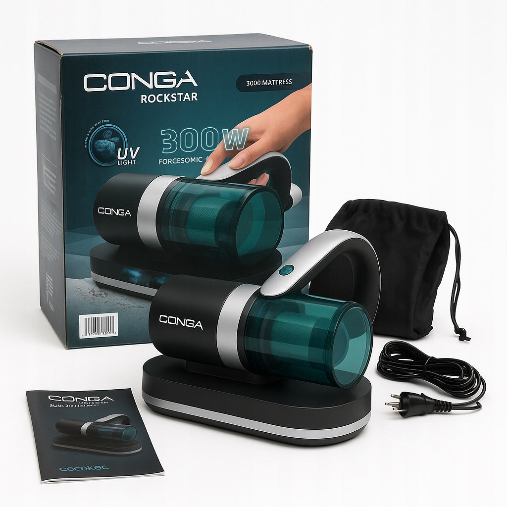 Handheld vacuum cleaner Cecotec Conga Rockstar 3000 black mains powerful 300W