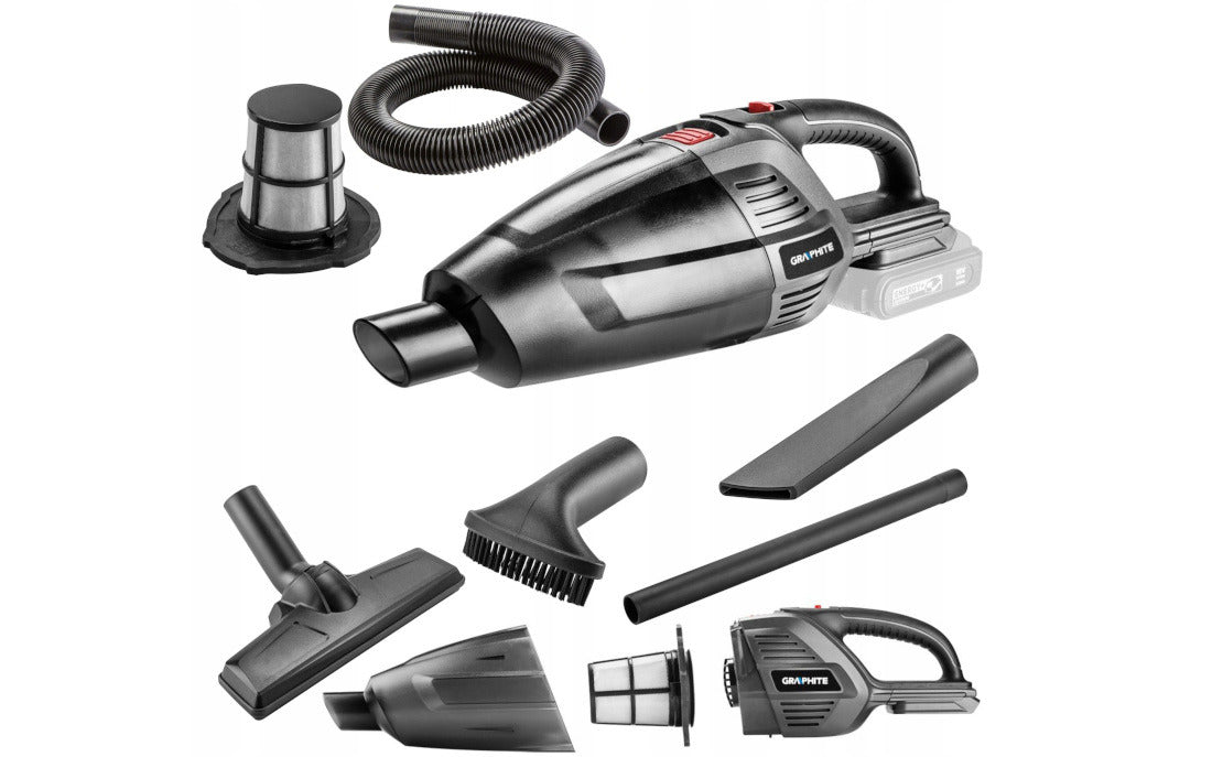 Handheld vacuum cleaner GRAPHITE 2w1 58G097 E+ Air velocity 0 km/h