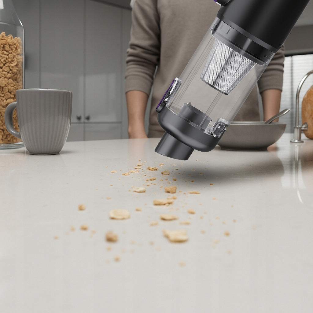 Handheld vacuum cleaner LERTZ handheld cordless Twin Power VV+ black Manufacturer code LERTZTECH617
