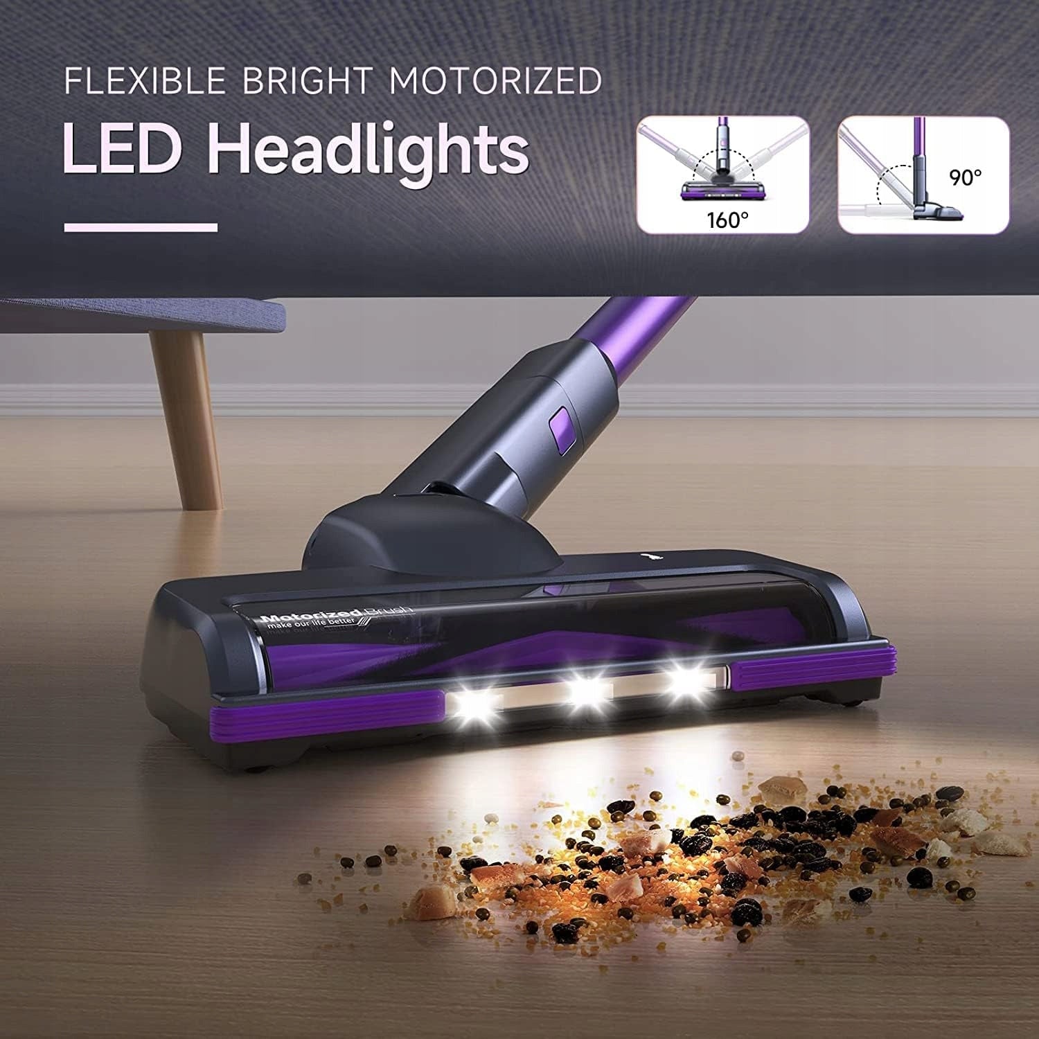 Handheld vacuum cleaner Lubluelu 25000 purple Brand Lubluelu