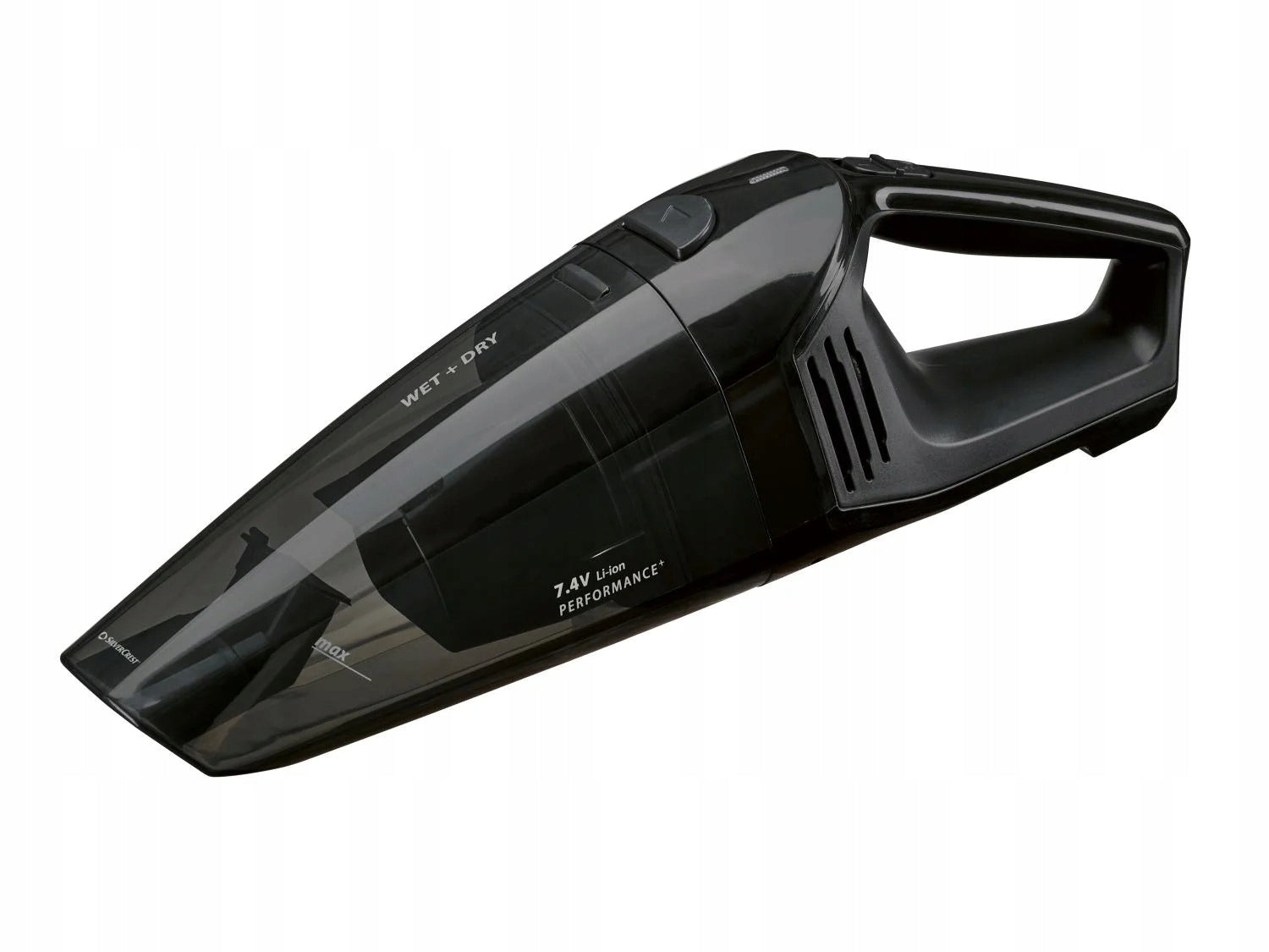 Handheld vacuum cleaner for wet and dry light USB SAS 7.4 LI F4 black