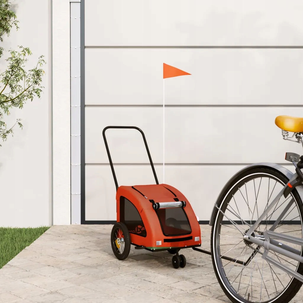 Handy Animal Bicycle Trailer with Iron Frame, 125x52x53 cm, Pom Brand no brand