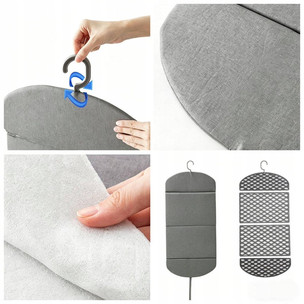 Hanging Ironing Pad Steamers Board for Clothes Portable Vertical Garment Brand no brand
