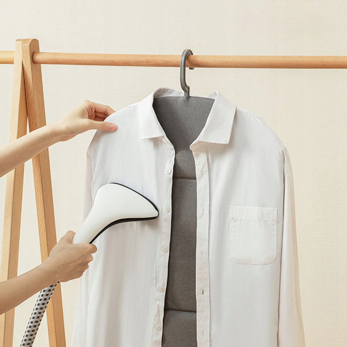 Hanging Ironing Pad Steamers Board for Clothes Portable Vertical Garment