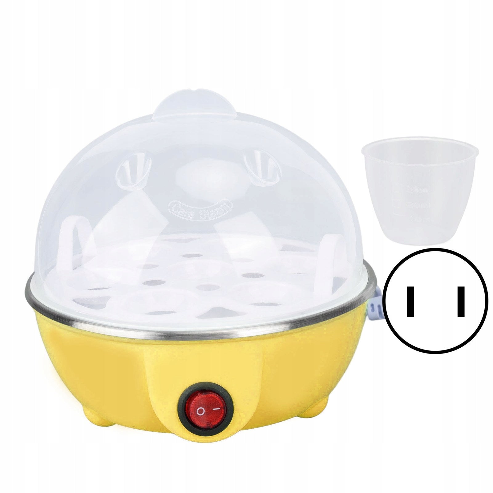 Hard-boiled egg cooker to prevent burning dry Brand no brand