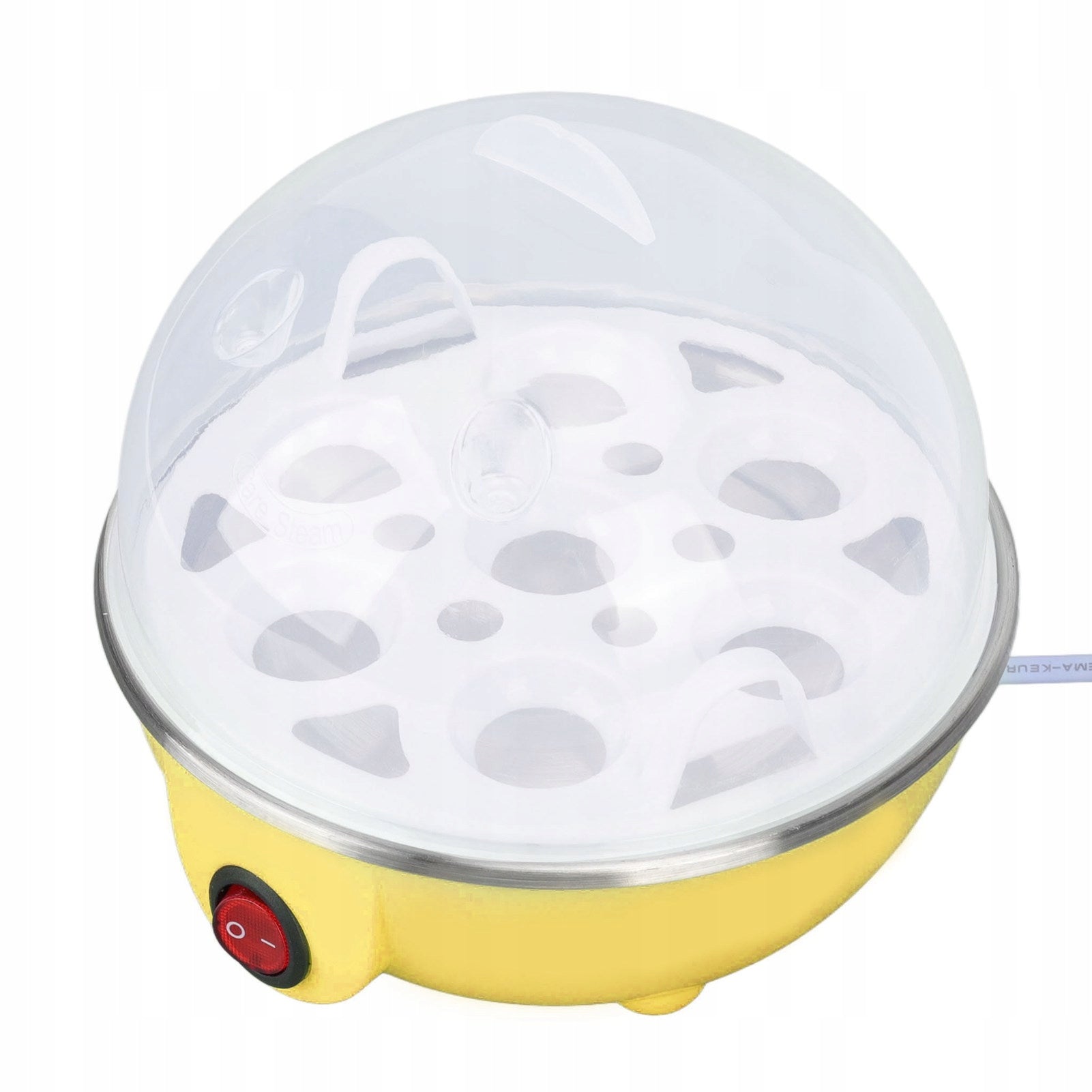 Hard-boiled egg cooker to prevent burning dry Dominant color multicolor