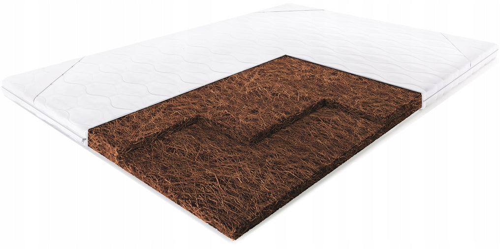 Hardening pad 2xKOKOS 120x200, H4, Natural topper, Fastening bands Manufacturer code orchidea-materace