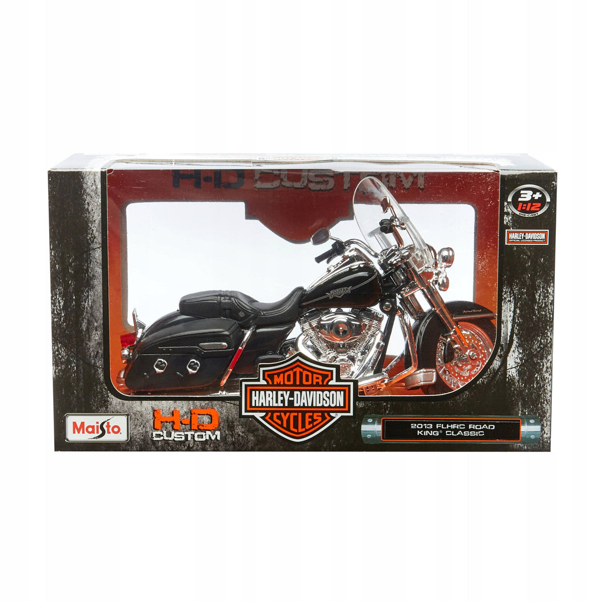 Harley-Davidson FLHRC Road King Сlassic 2013 Maisto 1:12 Manufacturer code 0090159095545