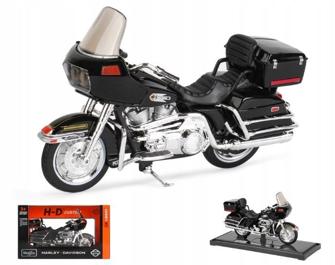 Harley-Davidson FLT Tour Glide 1988 Black 1:18 Maisto - collector's model Packaging status original