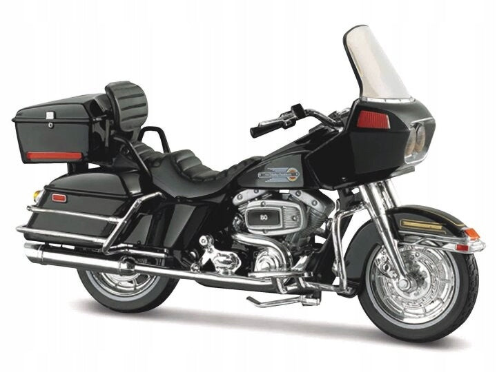 Harley-Davidson FLT Tour Glide 1988 Black 1:18 Maisto - collector's model