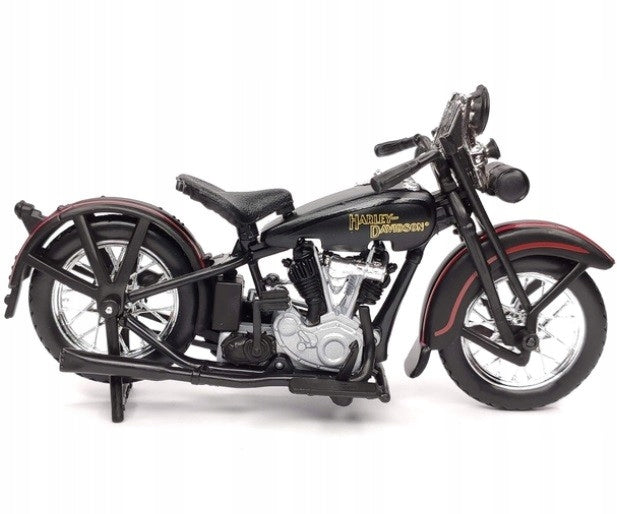 Harley-Davidson JDH 1928 Maisto 1:18 black - collectible model H-D, HIT Brand Maisto