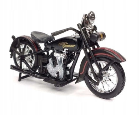 Harley-Davidson JDH 1928 Maisto 1:18 black - collectible model H-D, HIT Packaging status original