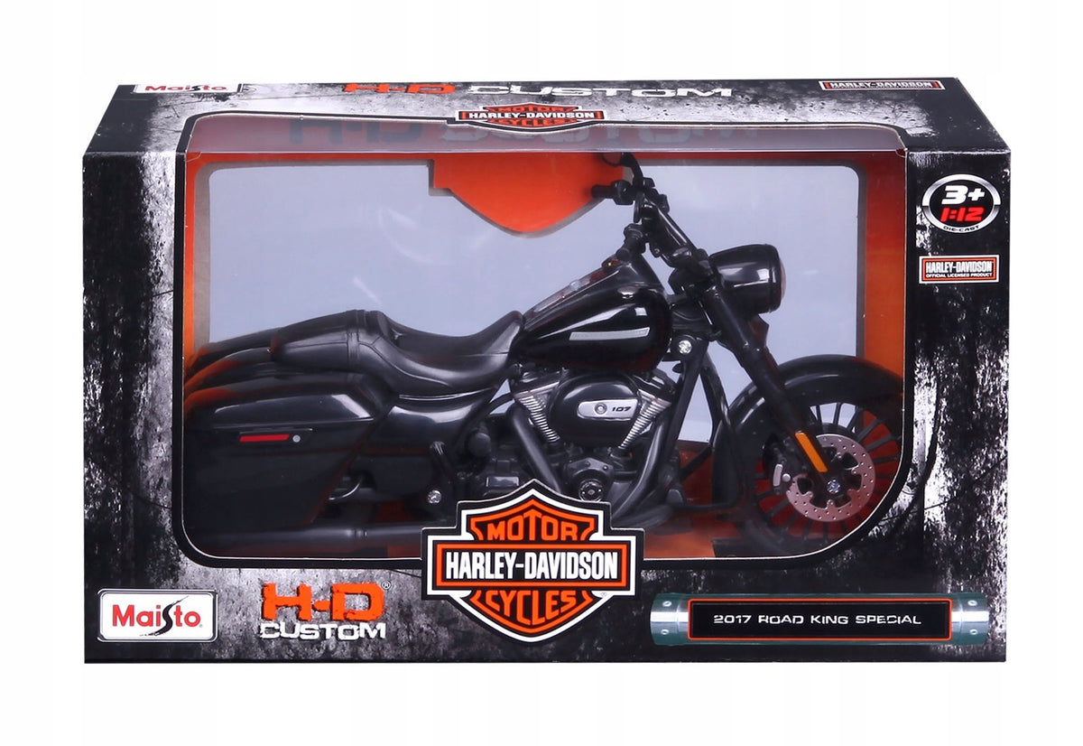 Harley-Davidson Road King Special Maisto 1:12 Model Motorcycle GIFT HIT! Manufacturer code 32336
