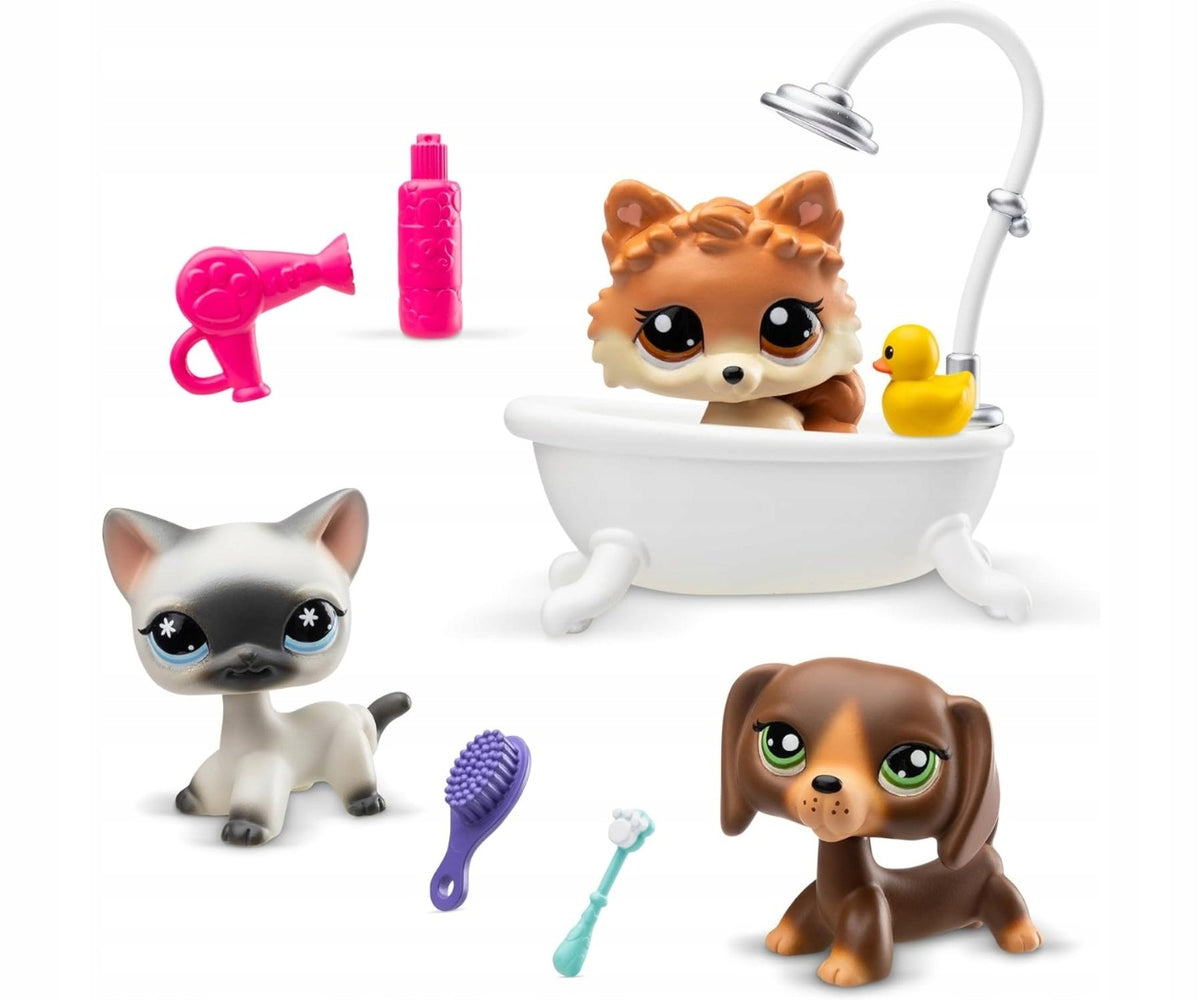 Hasbro 00638 Littlest Pet Shop Grooming Spa Figurine Set Brand Littlest Pet Shop