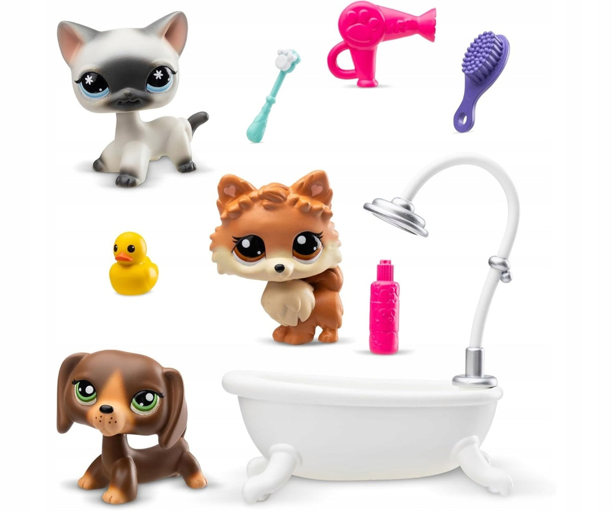 Hasbro 00638 Littlest Pet Shop Grooming Spa Figurine Set