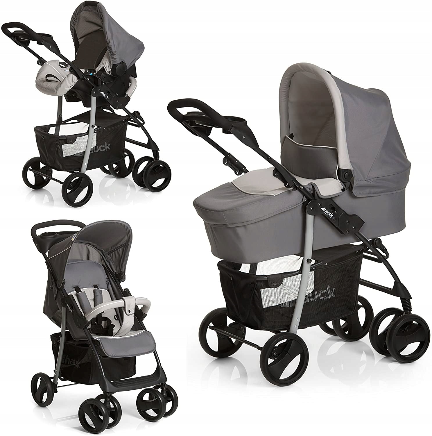 Hauck Shopper Slx Trioset, multi-purpose trolley Brand Hauck