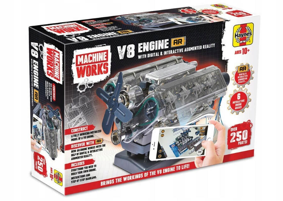Haynes V8 Engine - model of internal combustion engine for construction