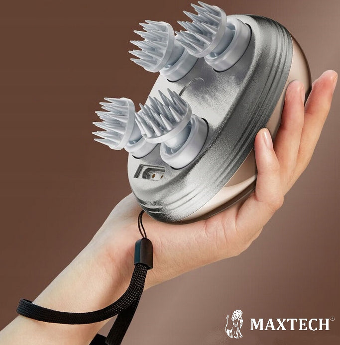 Head Massager Wireless Body Skin Massage Waterproof Universal Manufacturer code Uniwersalny Bezprzewodowy masażer MAXTECH-608