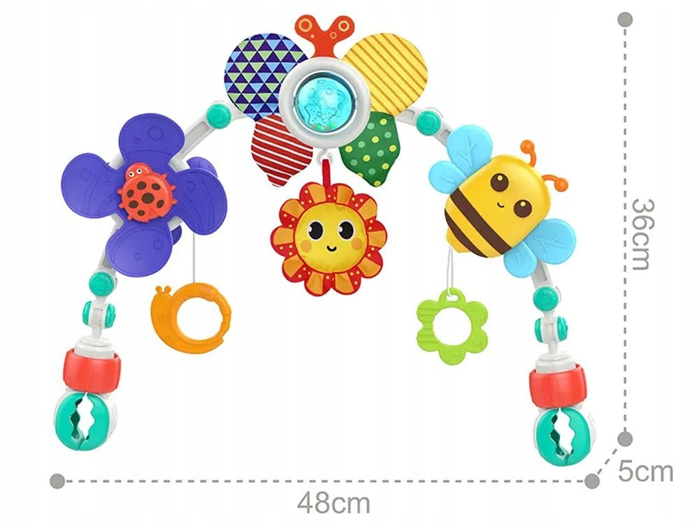 Headband Bow for stroller cot seat Happy Toys for baby Packaging status original