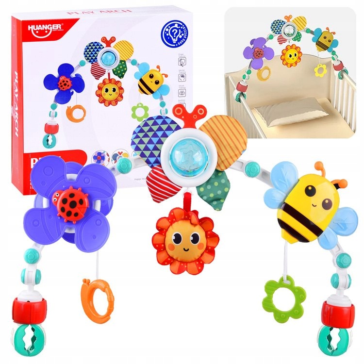 Headband Bow for stroller cot seat Happy Toys for baby