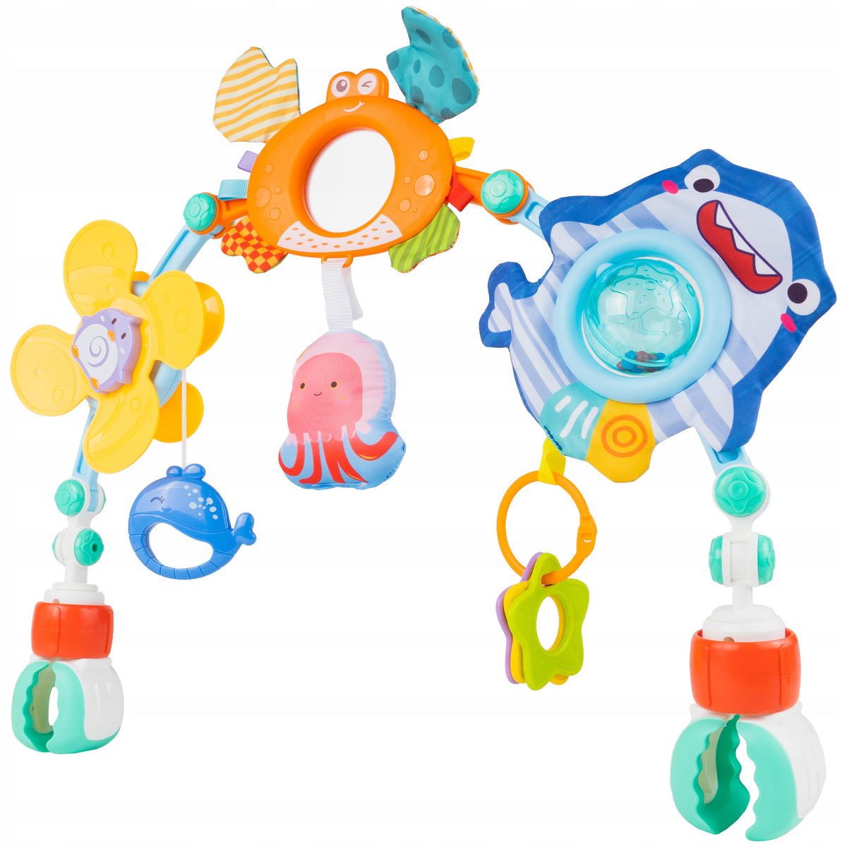 Headband with toys Bow for STROLLER GONDOLA CAR SEAT ROCKER Packaging status original