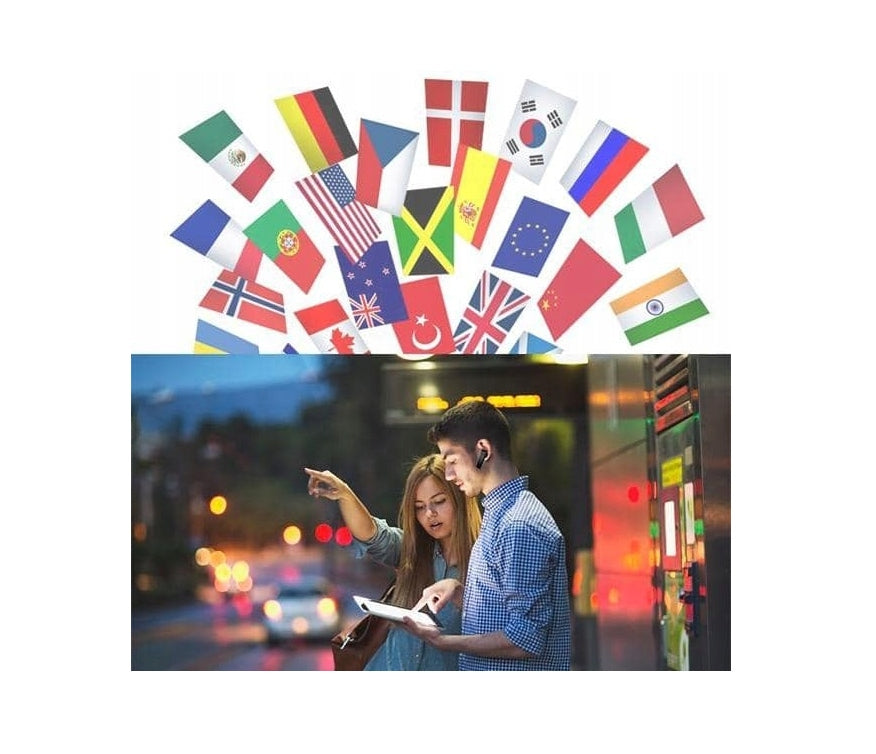 Headphone DIGITAL TRANSLATOR FOREIGN LANGUAGE TRANSLATOR LINGO PEIKO Model PKBT-10