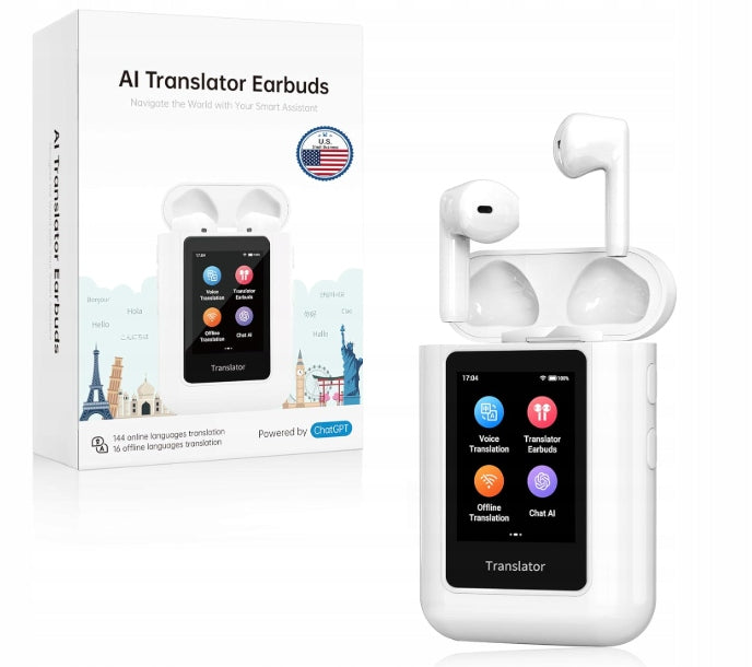 Headphones ANFIER A8 2025 Offline translation 144 languages M2530