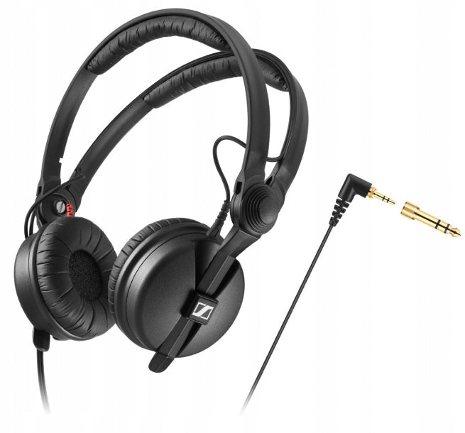 Headphones SENNHEISER HD 25 120dB 70Ohm 16-22000Hz + ADAPTER 6.3 mm Brand Sennheiser
