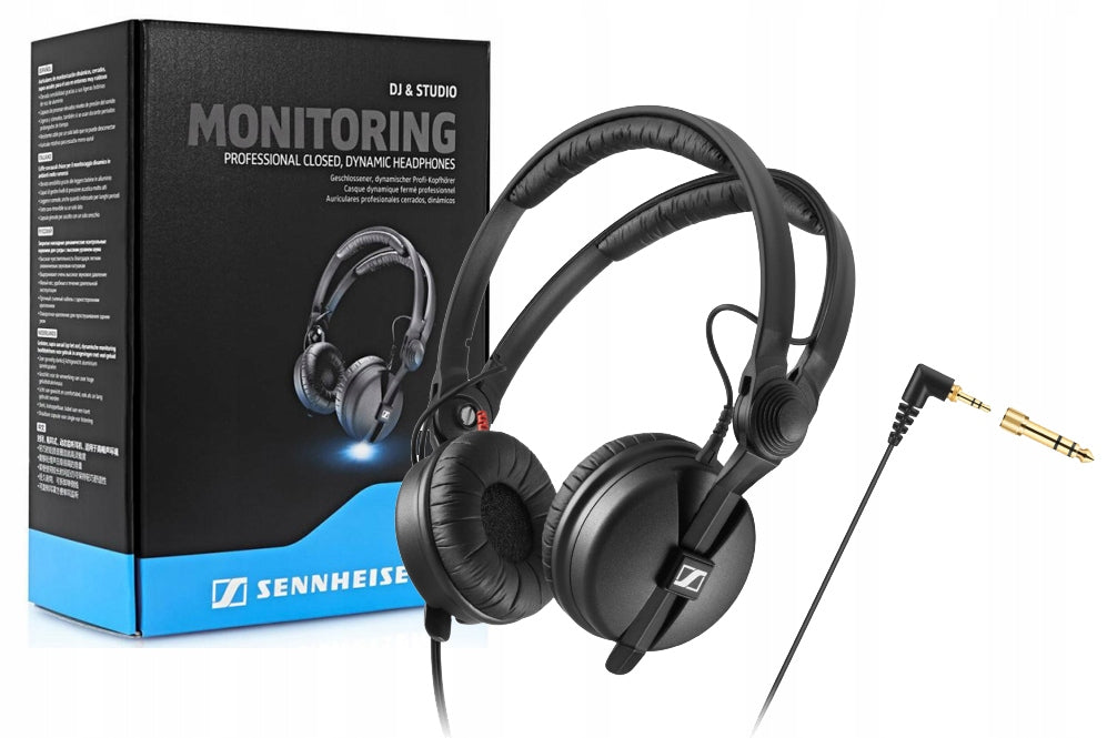 Headphones SENNHEISER HD 25 120dB 70Ohm 16-22000Hz + ADAPTER 6.3 mm